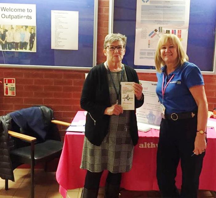 Betty and Anne at S+O outpatients